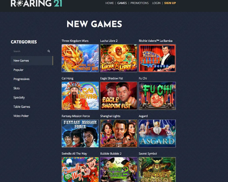 Roaring 21 Casino Review 2